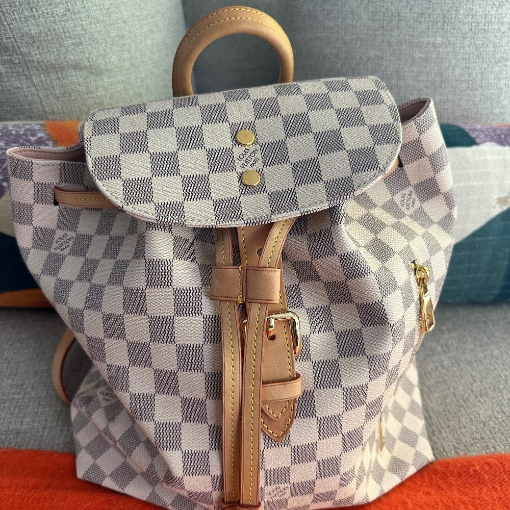 Louis Vuitton Sperone Damier Azur backpack